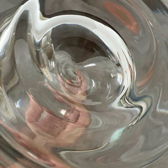 NWOB Nude Shade Whisky Decanter Skull Shaped Stopper Lead Free Crystal 42oz - Picture 12 of 13